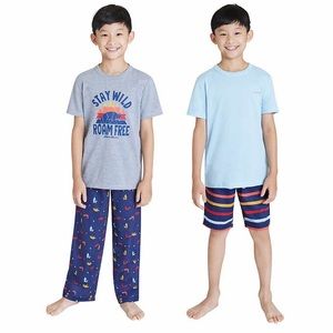 Eddie Bauer Boys' 4-piece Pajama Set